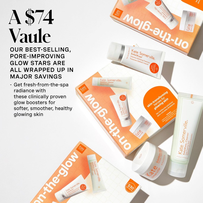 Kate Somerville On The Glow Kit – Travel-Size Skincare Set