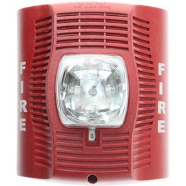 System Sensor SPSR Spectralert Selectable-Output Wall Fire Alarm Speaker Strobe