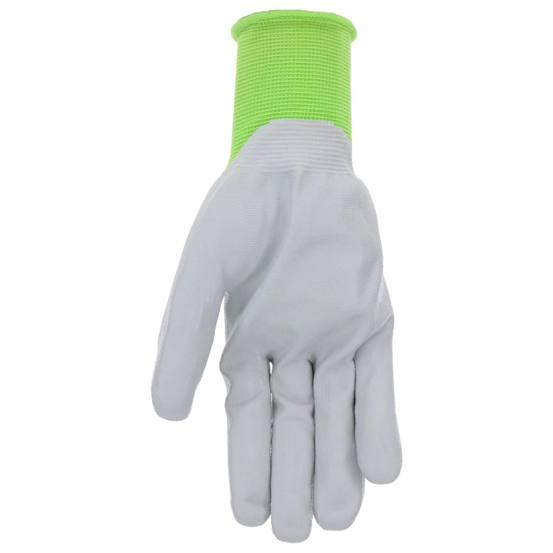 MUD womens nylon Gardening Gloves, Green, X-Small Pack of 1