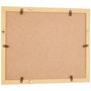 Kenko Cosmos MCM-6-NA 6-Piece Wood Picture Frame, Natural Glass Front