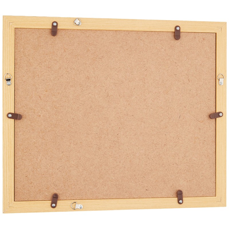 Kenko Cosmos MCM-6-NA 6-Piece Wood Picture Frame, Natural Glass Front
