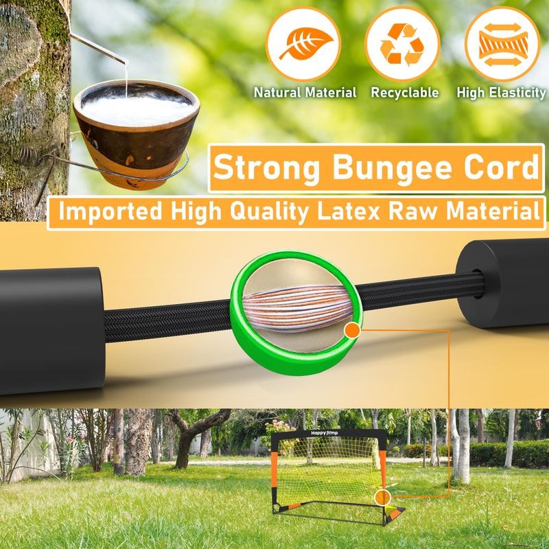 Happy Jump Portable Soccer Goal 3x2.2ft Pop up Soccer Net