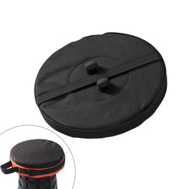 1 x Round Cushion Oxford Fabric, Telescopic Stool Cushion, Folding Stool Chair Cushion, Portable, Elastic Band, Round Waterproof, for Telescopic Stool, Outdoor Picnics, Camping, Fishing