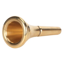 Gold Horn Mouthpiece Standard Rust Resistance Brass French Horn Mouthpiece for Concerts Stage