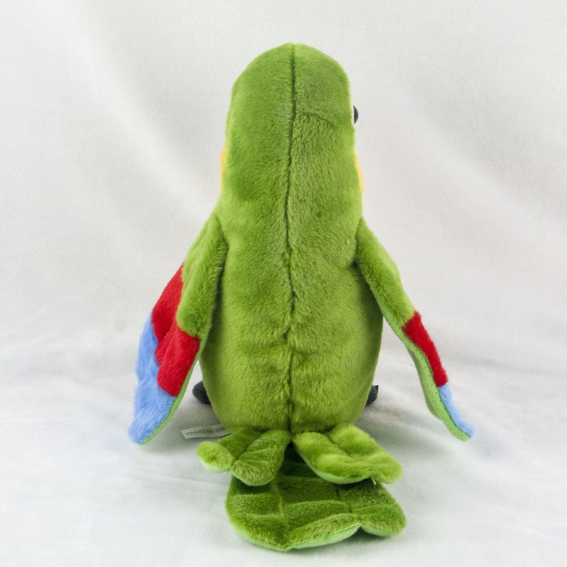 Electric Talking Parrot Plush Toy Soft Record Vocals Interactive Voice