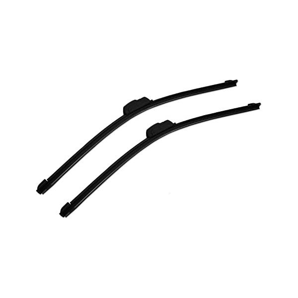 12" Premium All-Season Natural Rubber J-Hook Windshield Wiper Blades (Pack
