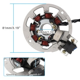 STATOOK Electric Magneto Stator Compatible with GT 50 RY6 ATV E-TON AXL50 AXL90 DXL90 RXL50 RXL70 RXL90 JL50QT-51 2 Stroke