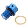 NICECNC Blue M12 x 1.5 Magnetic Oil Drain Plug Bolt