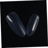 Baluue Manicure Nail Art 500pcs Oval False Nails Full Cover