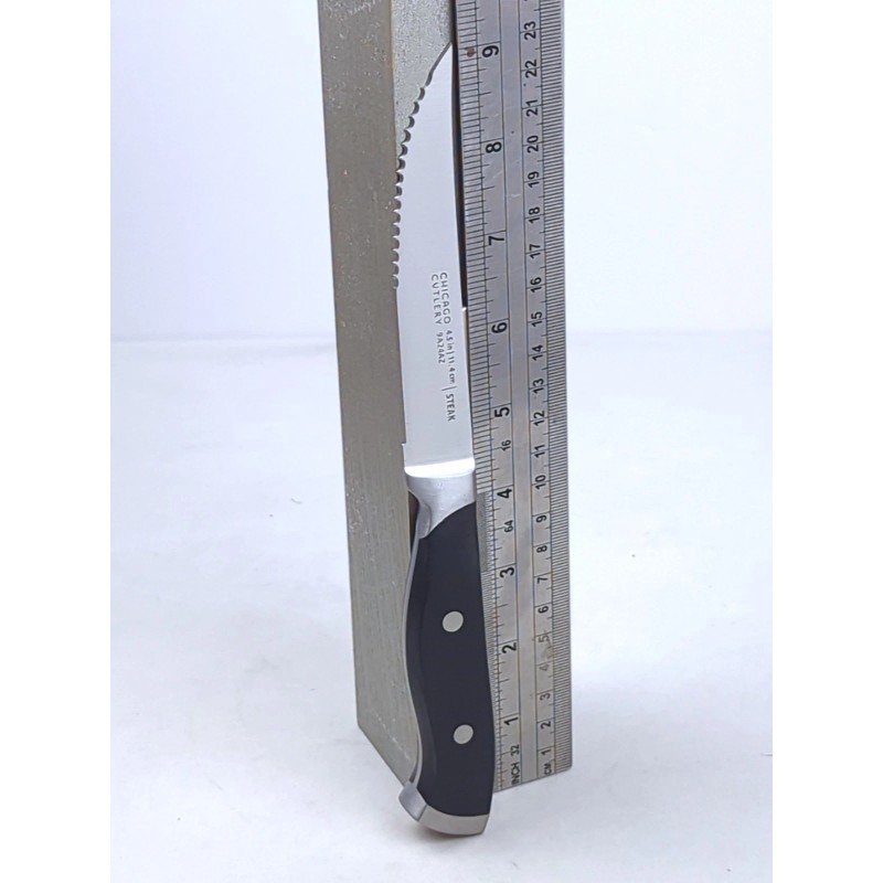 Chicago Cutlery ARMITAGE 4.5" STEAK Knife SINGLE, Stainless Blade, Full-Tang