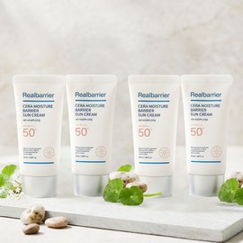 Real Barrier Cera Moisture Barrier Sun Cream 50ml x 4 / 리얼베리어 세라 수분장벽 선크림 50ml x4개