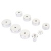 7Pcs Bezel Case Press Die Professional Aluminium Alloy Round Watch