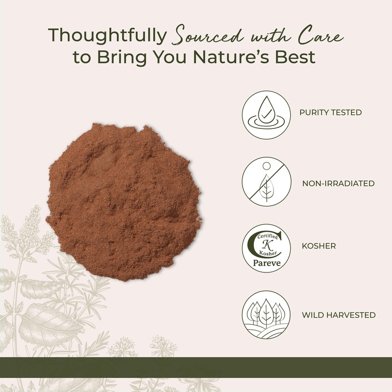 Starwest Botanicals Cat's Claw Bark Powder Wildcrafted - Dried Cat's