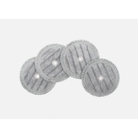 LG Genuine Power Drive Mop Rotating Pads 4EA for CordZero A9 Vacuum Cleaner KR