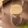 wangsdjy 10oz Glass Storage Container - Airtight Glass Jars with