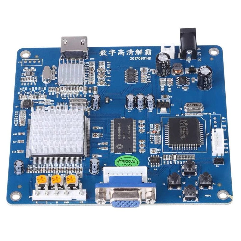 DIY Retro Arcade VGA/RGB/CGA/EGA/YUV TO HDMI Video Output Converter Board