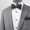 Alizeal Mens Floral Patterned Colorful Classic Self Tied Bow Tie