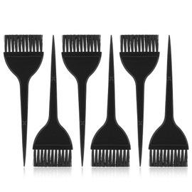 Ymapinc 6Pcs Coloring Hair Dye Brush, Hair Applicator Brush Colors Brushes for Stylist Supplies Salon Supplies Beauty Parlors Shampoo Oils Comb Dying Tools Accessories Women