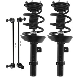 CCIYU Front Strut Spring Assembly Control Arm and Ball Joint Assembly 2013-2017 for Honda Accord Complete Suspension Kit Fits replace for 172971, K750651, K750650