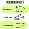 Cobers 9-in-1 Motor-Kit Power-Function-Set Compatible with Major Brand