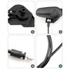 Hood Release Cable Pull Handle Assembly Fit for Ford Fusion