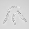 4pcs Clear Cord Cleat for Child Safety and 8pcs Screws