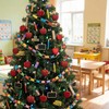 48 Pcs Back to School Apple Ornaments, Small Red Apples