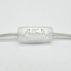 Transparent Cable 2 m with Earthing Contact Plug & Toggle