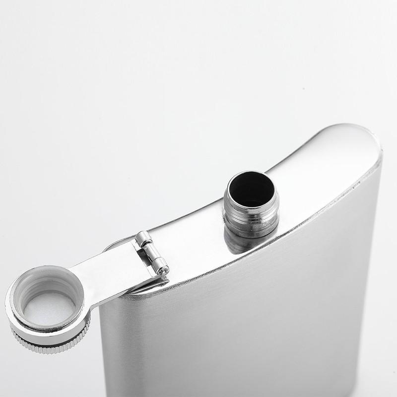 3 Pcs 8 oz Hip Stainless Steel Flask & Funnel