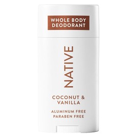 Native Desodorante En Barra para Todo El Cuerpo Contiene Ingredientes de Origen Natural, Desodorante para Hombres y Mujeres | 72 Horas de Protección Contra Olores, Libre de Aluminio Con Aceite de Coco