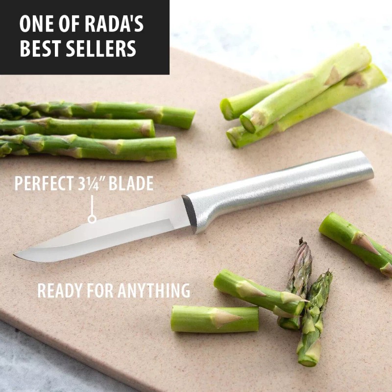 Rada Cutlery Regular Paring Knife | Silver | 100% USA