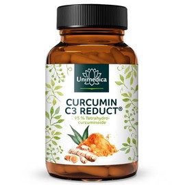 Curcumin C3 Reduct® - 140 mg pure curcuminoids per daily dose (1 capsule) - 120 capsules from Unimedica