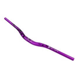 Bike Handlebar, 31.8 Mm Extra Long Handlebar Aluminium Alloy Mtb Mountain Bike Handlebar Bike Riser Bar for Downhill Cycling Racing(Purple)