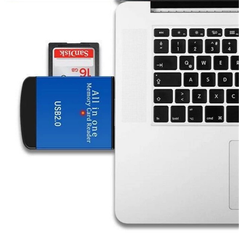 TXY 4 in 1 Card Reader USB2.0 to SD Micro