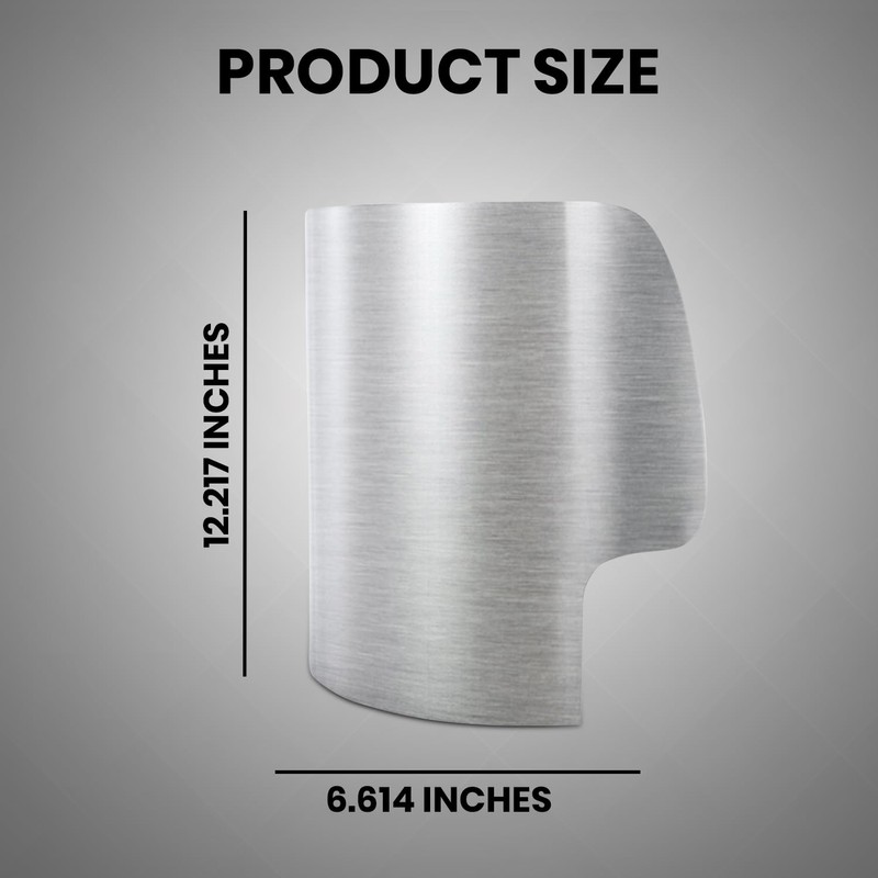 Rattleware Stainless Steel Round Coffee Knock Box Splash Guard 12.2”