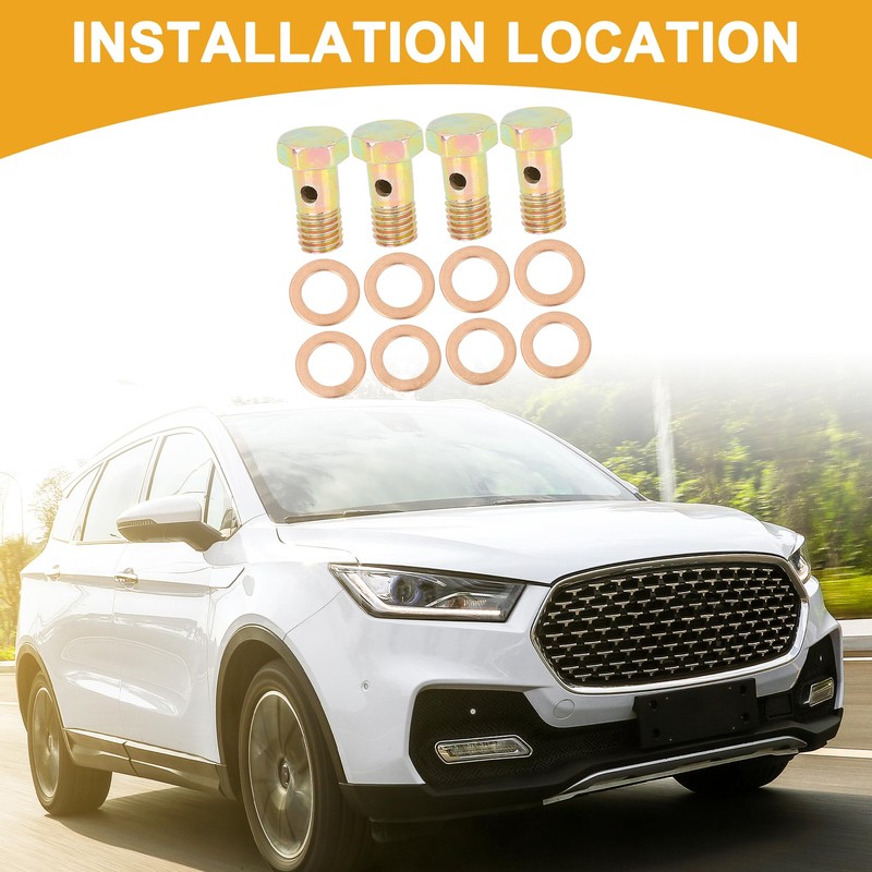 Partuto 4 Set Universal Banjo Bolt - Metal Bronze Tone