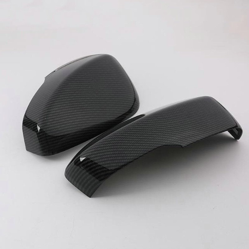 1Pair Side Door Rear View Mirror Cover Decor Trim for