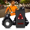 WESTGIRL Running Light, Chest Run Light con fascio regolabile 500