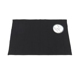 Carnation Home Fashions Memory Foam Bath Mat, 21 by 34-Inch, Black