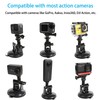 PellKing Action Camera Suction Cup Mount with Adhesive Pad for