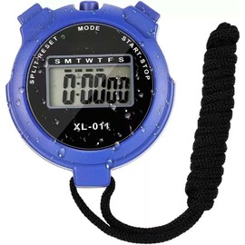 Digital Sports Stopwatch Timer Lap Large Display Interval Training Digital Stopwatch With Calendar Alarm Clock| Refree Digital Stopwatch For Sports Training, Swimming Running. (Orange)
