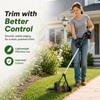 Adjustable Trimmer Support Wheel for Lawn Edging – Universal Auxiliary
