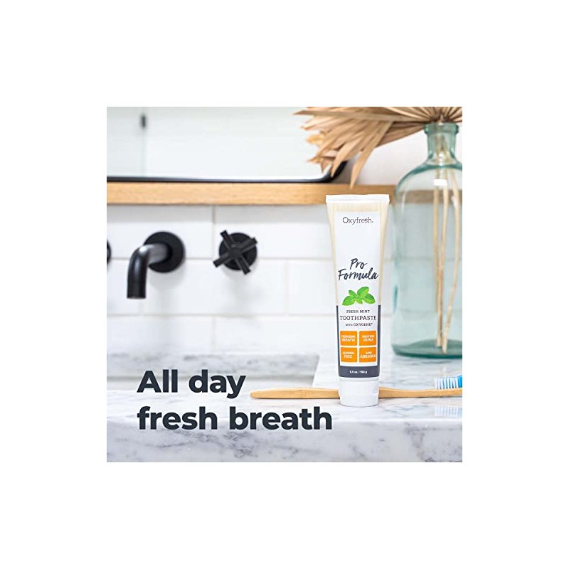 Oxyfresh Original Mint Toothpaste: For Long-Lasting Fresh Breath & Healthy