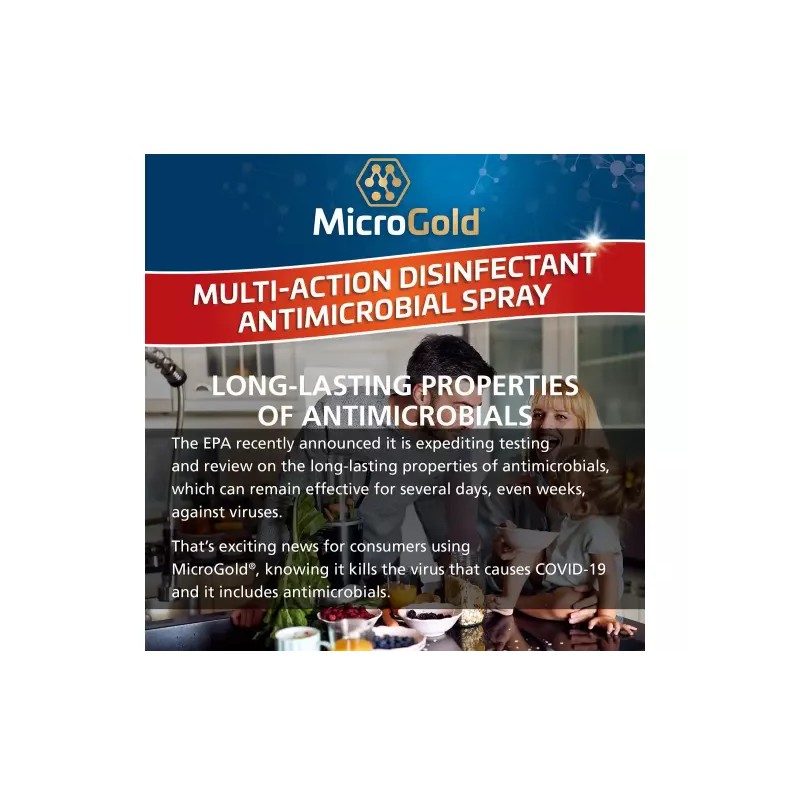 MICROGOLD Multi-Action Disinfectant Antimicrobial Spray