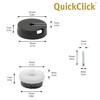 'Wagner QuickClick Glides – Set of 4 for Screwing On/Ultrasoft
