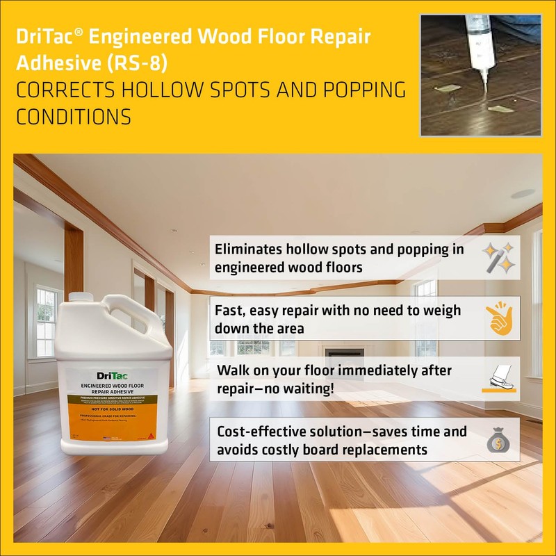 SIKA DriTac Wood Repair Adhesive - White, Professional Quality for