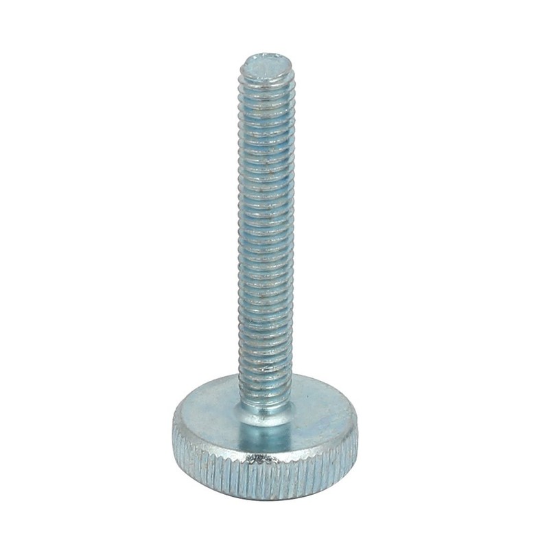 sourcing map Knurled Head Flat Full Thread Thumb Screws Fasteners