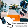 5Pcs 78.7inch Bungee Cords Elastic Bungees Cords with Hooks Heavy