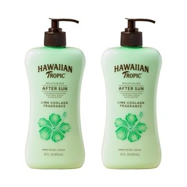 Hawaiian Tropic Lime Coolada Body Lotion and Daily Moisturizer After Sun, 16 Fl Oz (Pack of 2)