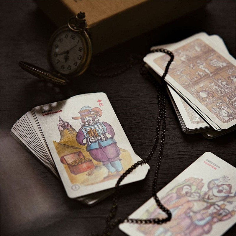 Dal - Tarot Indovino 78 Cards Beige 043002